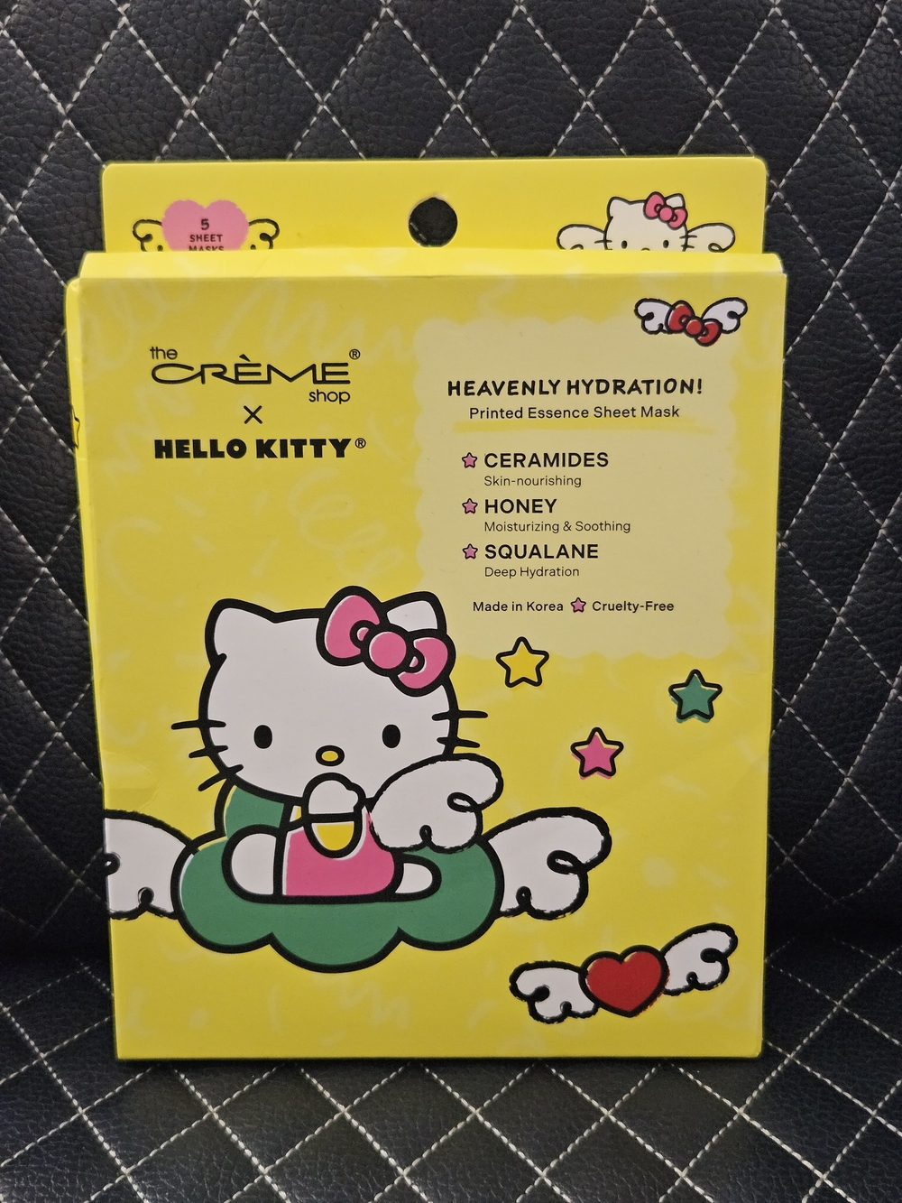 The Crème Shop x Hello Kitty Heavenly Hydration Sheet Masks 5 Pack Ceramides